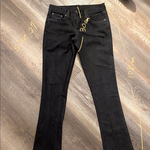 Ralph Lauren Mid-Rise Flared Jeans denim dark blue jeans - Picture 5 of 5